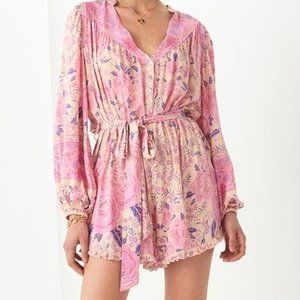 Spell Designs Mystic Romper Size Medium boho pink